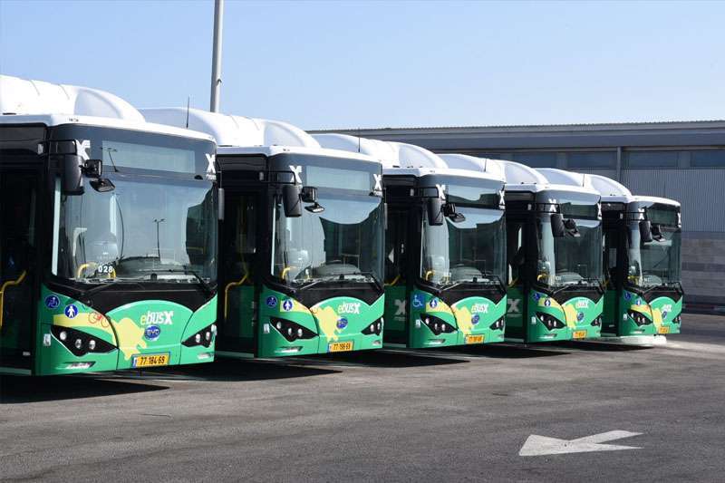 אוטובוסים חשמליים של אגד בחיפה ובקריות | צילום: אגד יח"צ