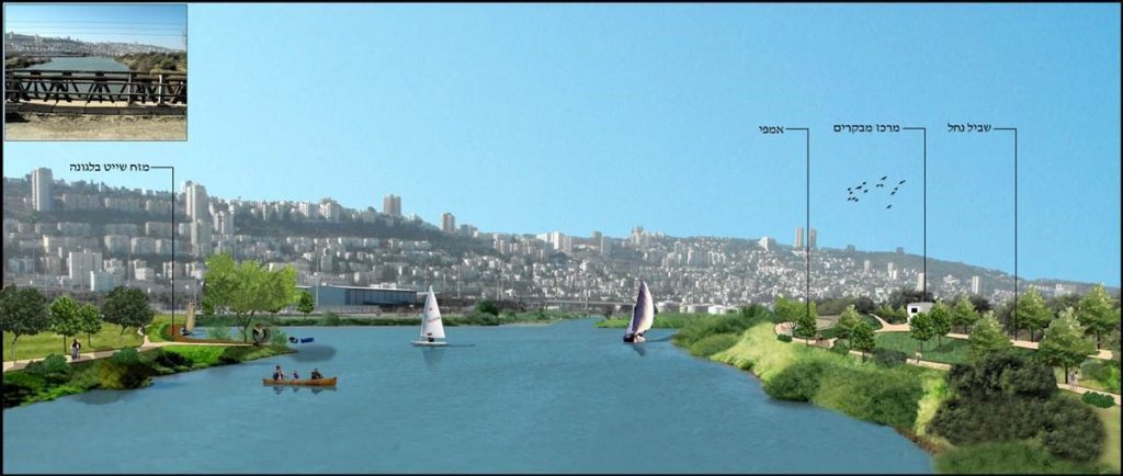 פארק נחל הקישון | הדמיה: יעד אדריכלים, עבור רשות נחל הקישון