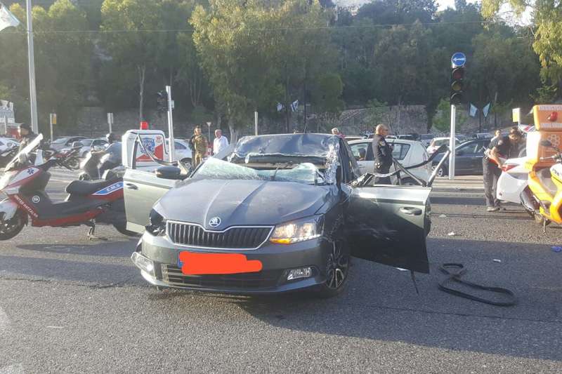 זירת התאונה | צילום: איחוד הצלה