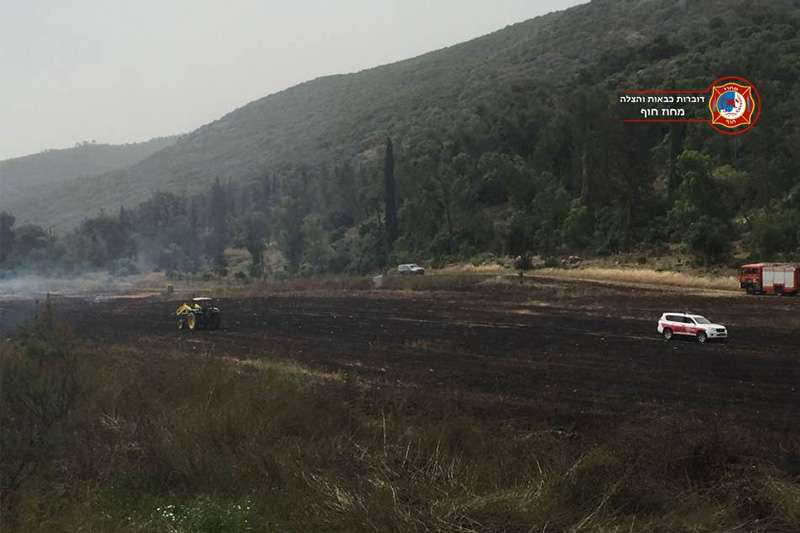 צילום: כיבוי מחוז חוף