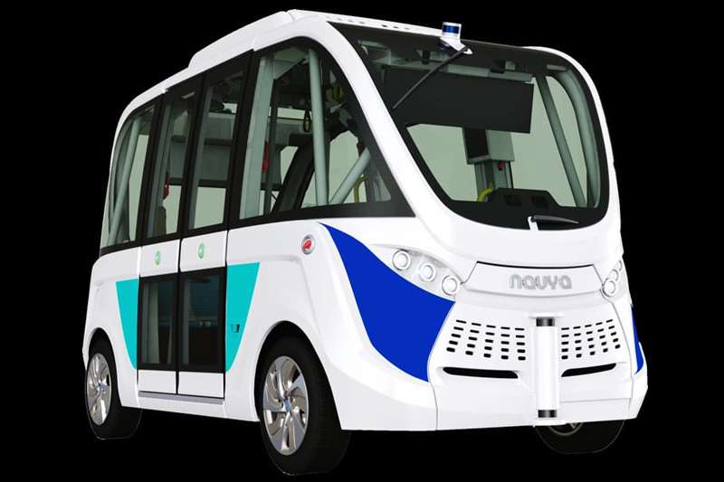 כלי רכב אוטונומיים של חברת "נאביה" | צילומים: מתוך אתר החברה