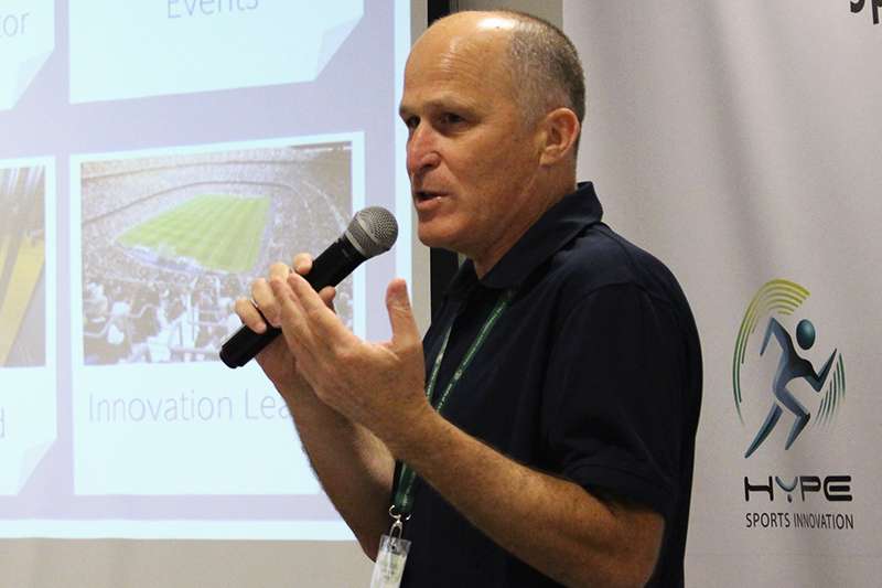 מנכ"ל חברת HYPE Sports Innovation, אילן הדר | צילום: רדיו חיפה