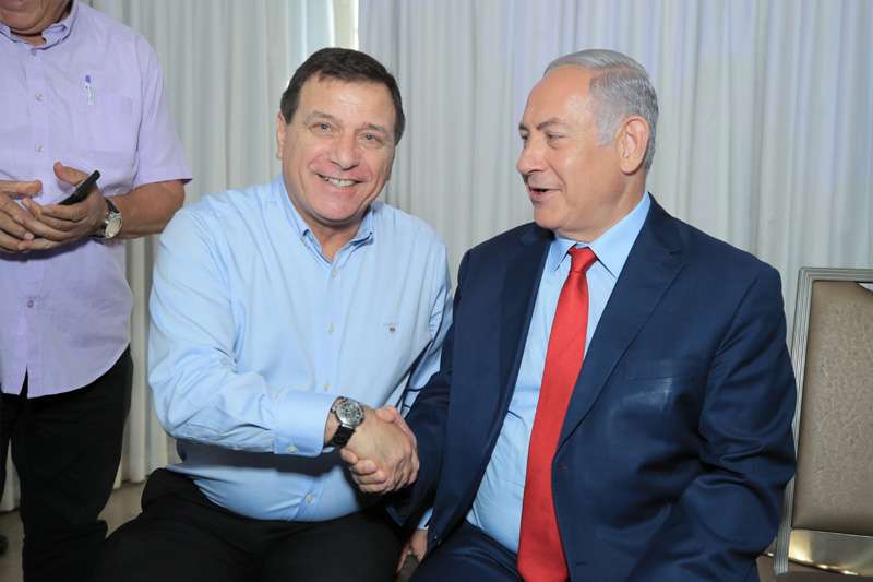 בנימין נתניהו ושמשון עידו | צילום: יח"צ