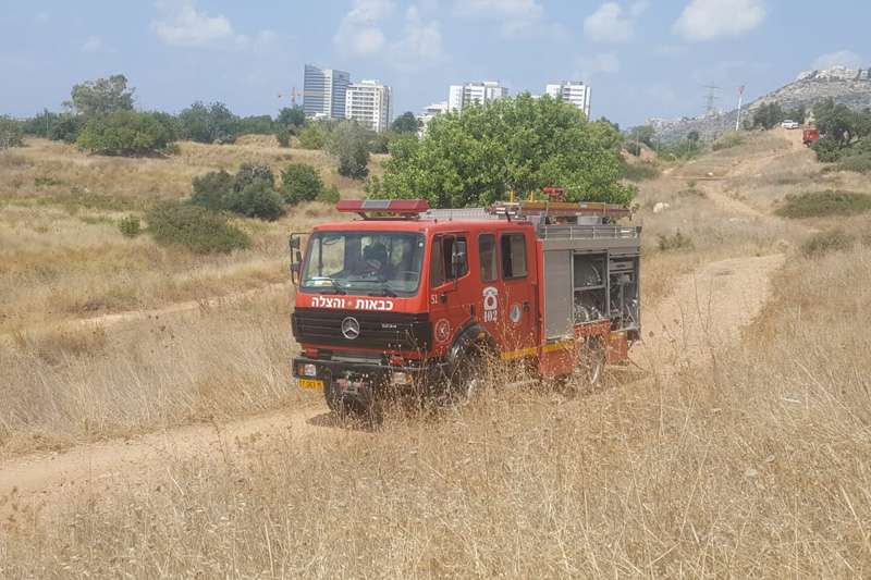 שריפה | צילום: רדיו חיפה