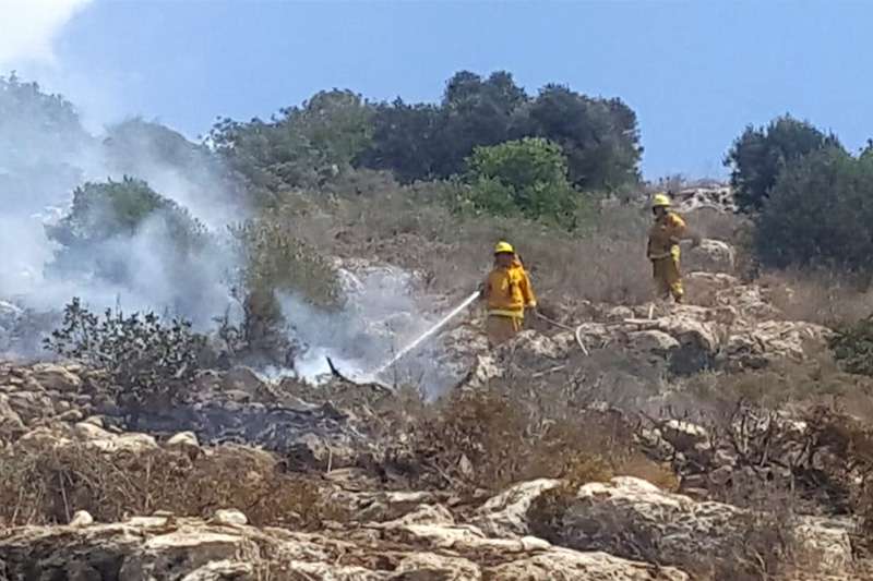 שריפה | צילום: רדיו חיפה