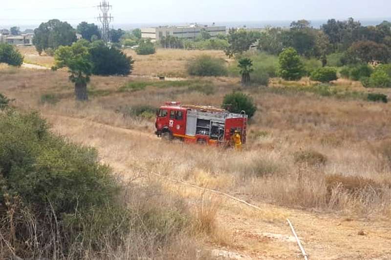 שריפה | צילום: רדיו חיפה