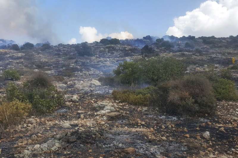 שריפה | צילום: רדיו חיפה