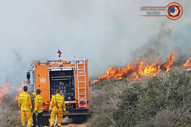 צילום: כבאות והצלה מחוז חוף