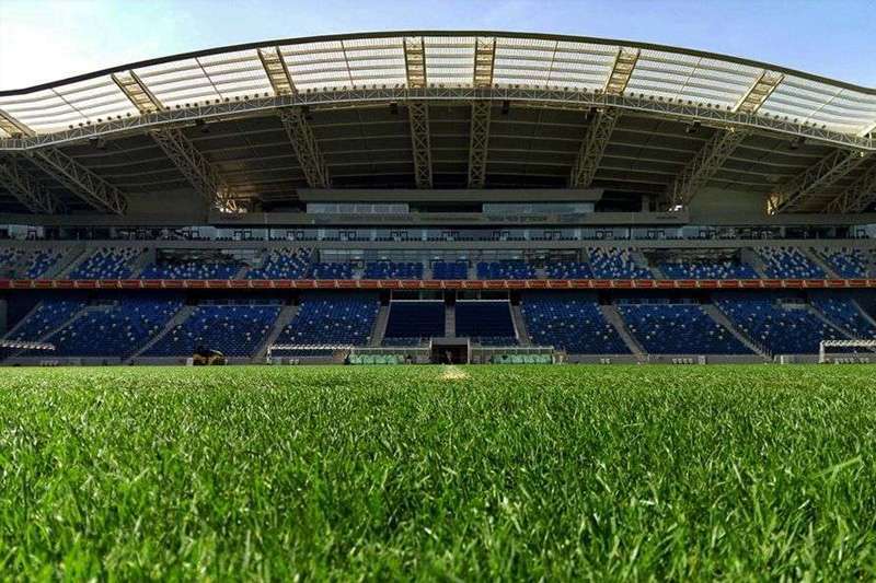 אצטדיון סמי עופר, דשא | צילום: רדיו חיפה