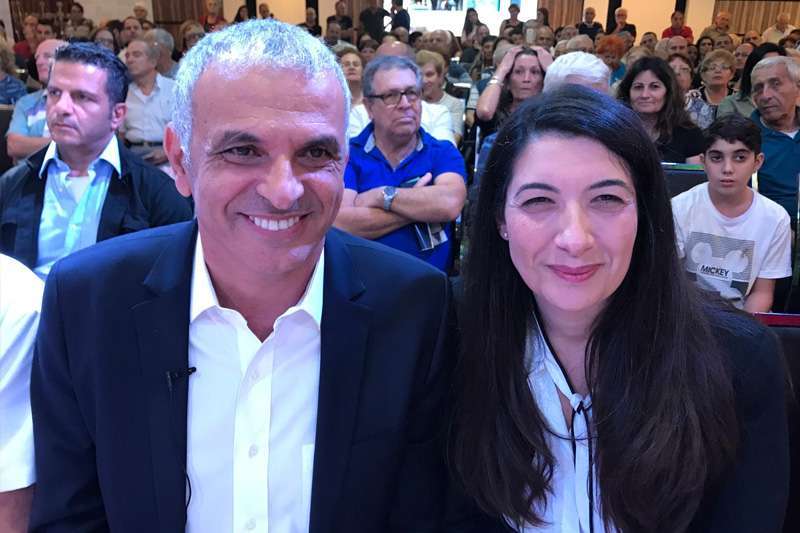 דוד-ששון והשר משה כחלון | צילום: רדיו חיפה
