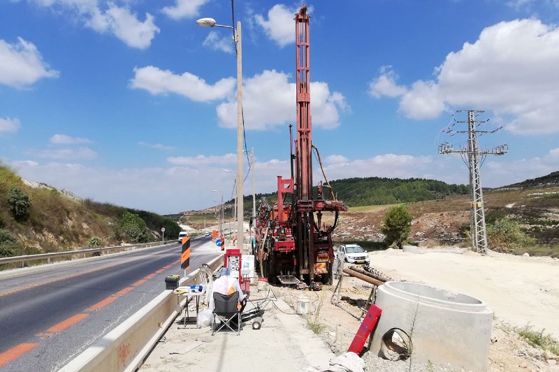 העבודות בתוואי הרכבת הקלה | צילום: חברת חוצה ישראל