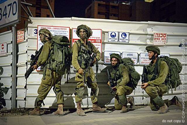תרגיל צבאי בחיפה | צילום: יואב איתיאל