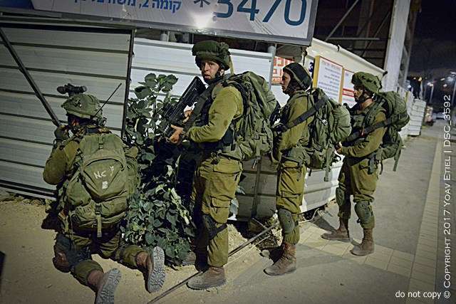 תרגיל צבאי בחיפה | צילום: יואב איתיאל