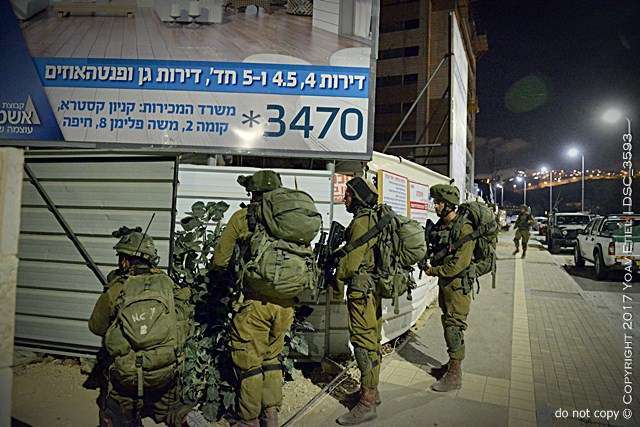 תרגיל צבאי בחיפה | צילום: יואב איתיאל