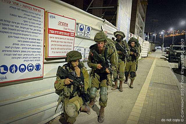 תרגיל צבאי בחיפה | צילום: יואב איתיאל