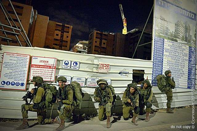תרגיל צבאי בחיפה | צילום: יואב איתיאל