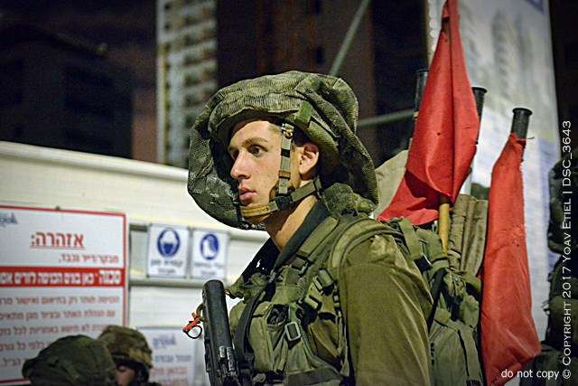 תרגיל צבאי בחיפה | צילום: יואב איתיאל