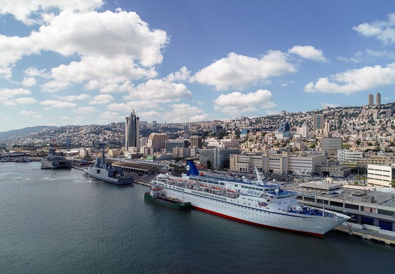 נמל חיפה | צילום רחפן: גיאודרונס