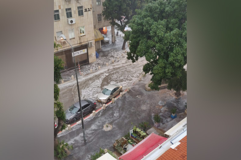 הצפות ענק | צילום: שירות רדיו חיפה