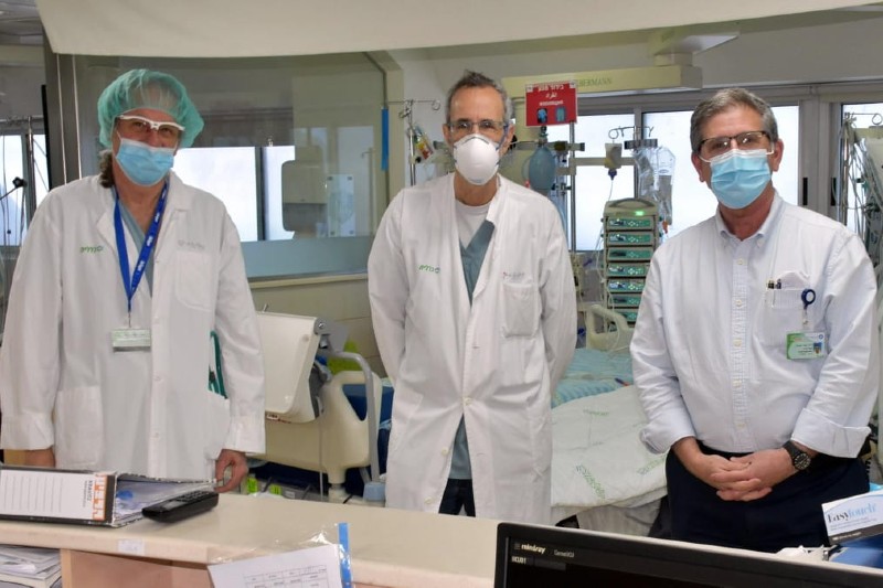 ד"ר אורי סגול, פרופ' יוחאי אדיר וד"ר אריק עדן | צילום: אלי דדון
