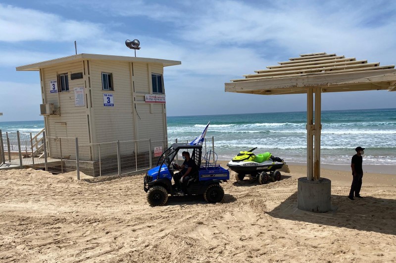 חוף הים בחיפה | צילום: ראובן כהן, דוברות עיריית חיפה