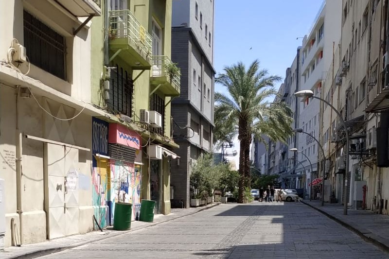 סמטת רחוב הנמל | צילום: שירות רדיו חיפה