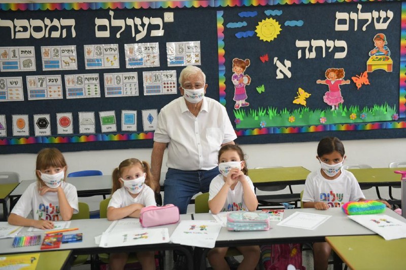 חיים צורי, הבוקר | צילום: ניר שטיינברג, באדיבות עיריית קרית מוצקין