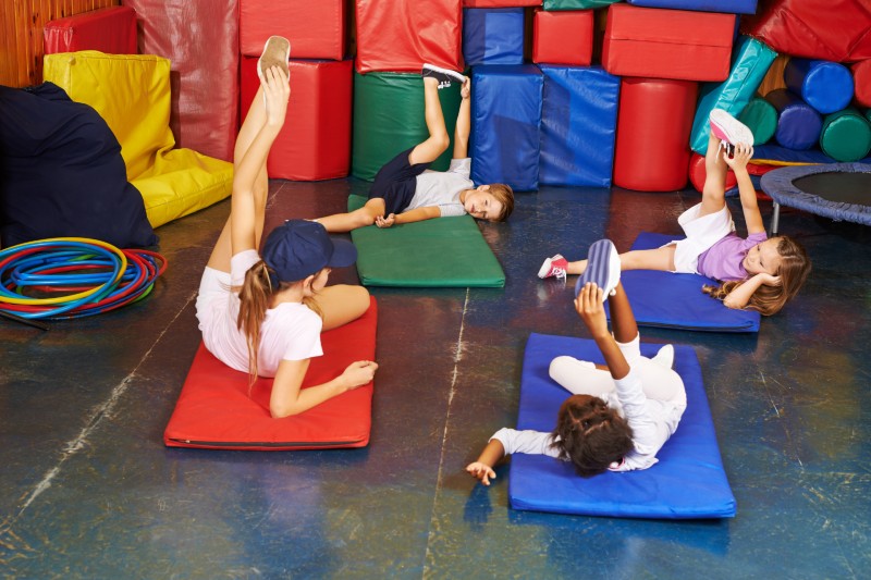 ילדים בחוג התעמלות ספורט | צילום (אילוסטרציה): Shutterstock