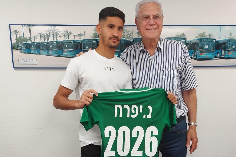 נהוראי יפרח, מכבי חיפה, יעקב שחר | צילום: מכבי חיפה, האתר הרשמי