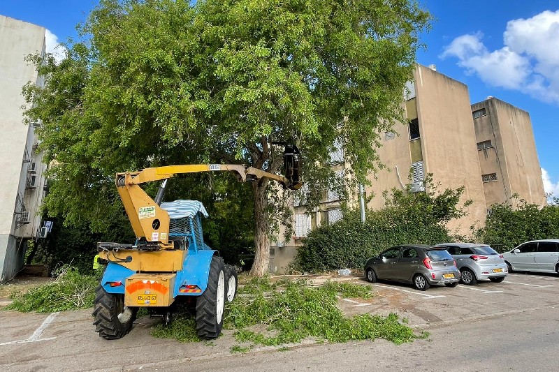 העבודות שבוצעו בשער העלייה | צילום: ראובן כהן, דוברות עיריית חיפה