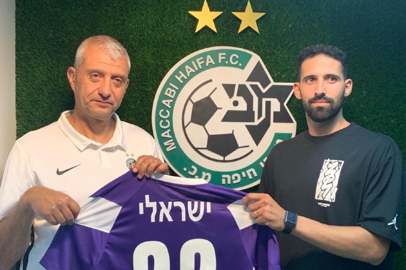 איתמר ישראלי ואסף בן דב | צילום: מכבי חיפה, האתר הרשמי