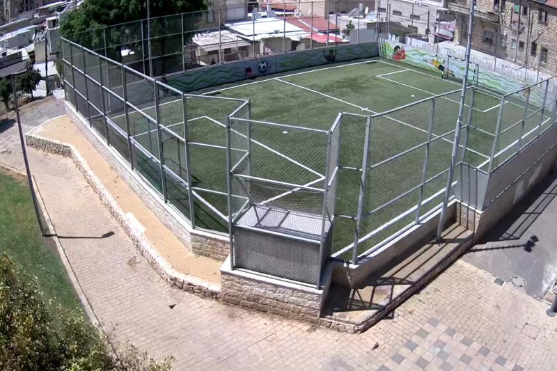 מצלמות האבטחה החדשות בוואדי ניסנאס | צילום: דוברות עיריית חיפה