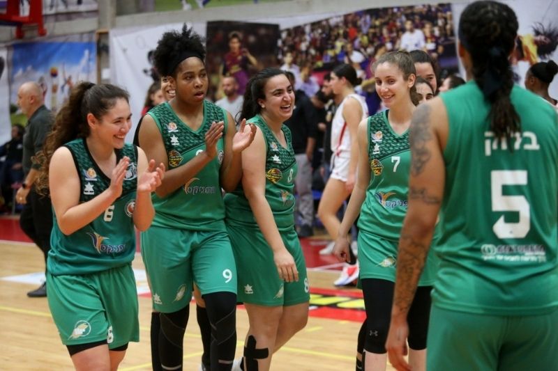 מכבי חיפה סל נשים | צילום: קובי אליהו, מנהלת הליגה בכדורסל נשים