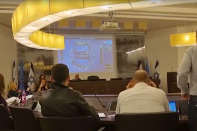ישיבת מועצת העיר | צילום: רדיו חיפה