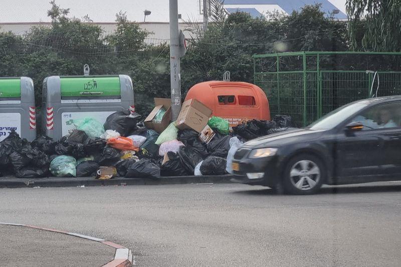 נזקי השביתה בעיריית חיפה | צילום: שירות רדיו חיפה