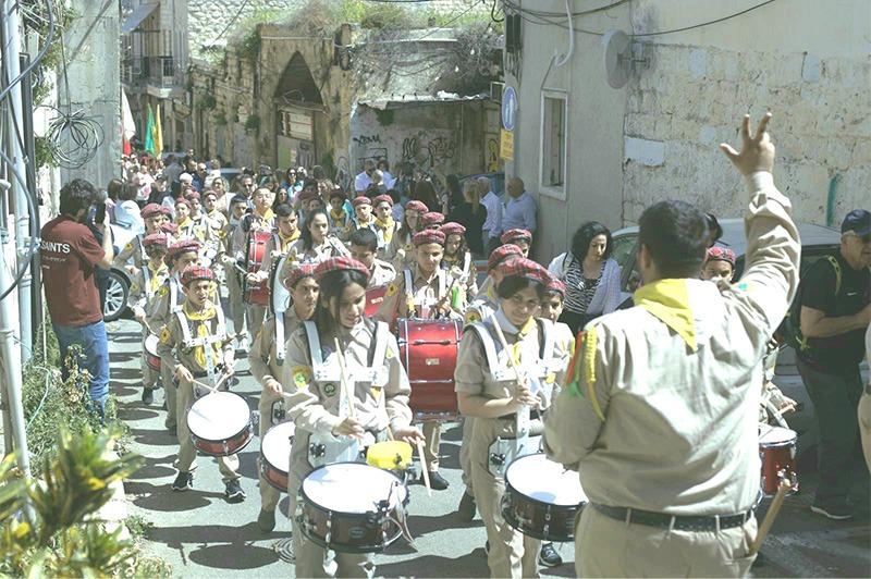 תהלוכת "חג הדקלים" בחיפה | צילום: עומר מוזר